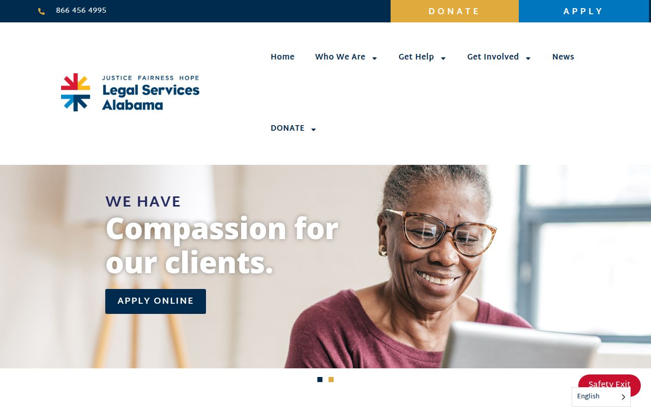 Legal Services Alabama free legal aid for low-income residents